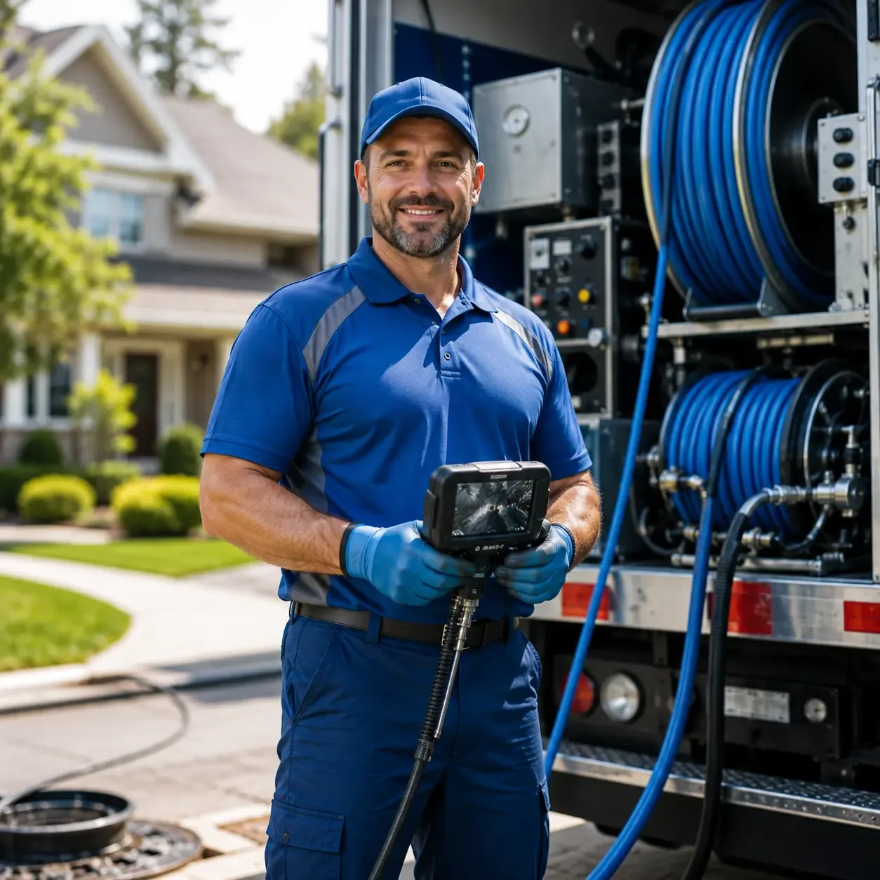 Local outdoor drain cleaning specialists in Pierron, IL